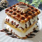 生クリーム大量消費「デカ盛りワッフル」の作り方～Big waffles