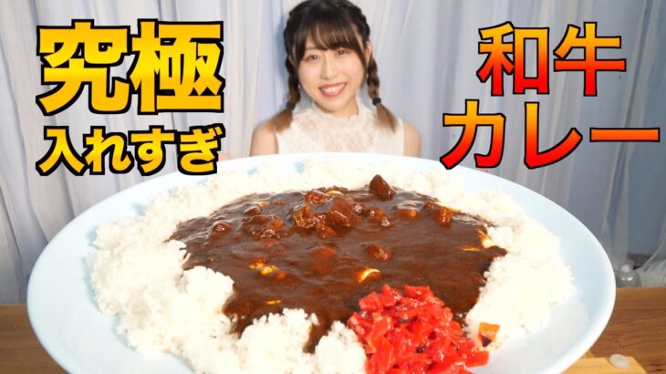 【大食い】究極の和牛入れすぎカレーがやばい【デカ盛り】