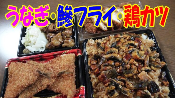 ≪デカ盛り鰻めし≫【一人晩酌】揚げ物と焼き鳥で腹一杯の男飯晩酌やってみた！【うなぎ】【カツ】