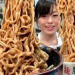 【大食い】最上位級の二郎系大人気ラーメン店【デカ盛り】OPEN初日に山盛り２個食い 大胃王