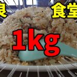 【デカ盛り】危険すぎる１Kg・３人前チャーハンがマジで旨すぎて余裕だった