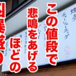 【超衝撃】この値段で悲鳴をあげるほどの凶暴盛りが出てくる食堂を発見！