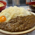 デカ盛り店の『カレーライス大盛り』！-Old style  curry rice！- #Shorts