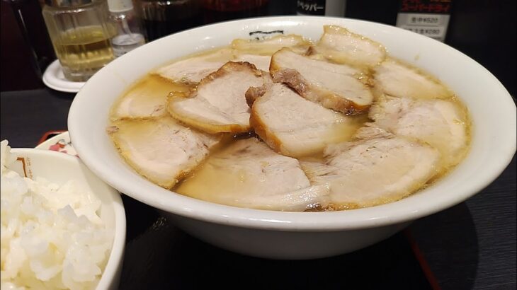 【デカ盛り焼豚】喜多方ラーメン坂内でスペシャルな焼豚（チャーシュー）ラーメンを食べてみた🍥