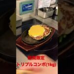 デカ盛りハンバーグ