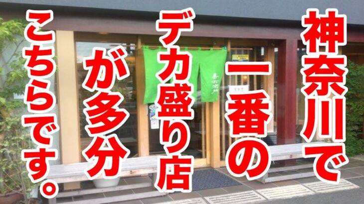 神奈川で一番のデカ盛り店が多分こちらのお店です。