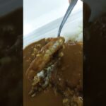 【デカ盛り役所メシ🍛練馬区役所職員食堂のメガカツカレーをがっつくだけの動画】【金曜はカレーの日】♯shorts