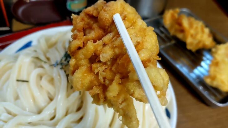 讃松庵 神戸 デカ盛り 天ざるうどんでランチ 地下鉄中央市場前駅 さんしょうあん