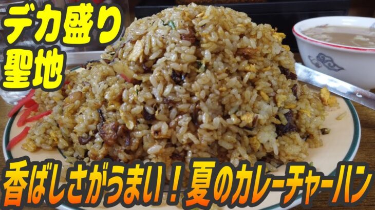 デカ盛りチャーハンの聖地で夏はカレーチャーハン【昼めしジプシー】亀戸・ラーメンya