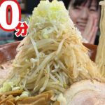 超激熱【大食いチャレンジ】すり鉢背脂ラーメン制限時間30分【デカ盛り】大胃王