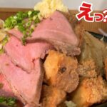 二郎系ラーメン【大食い】日本一剛麺の店でおまかせ肉祭り【デカ盛り】大胃王