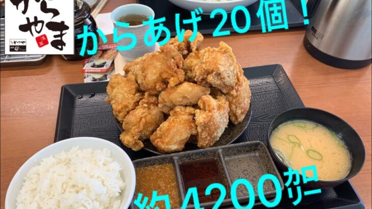 【からやま】デカ盛り定食を食べてみた！