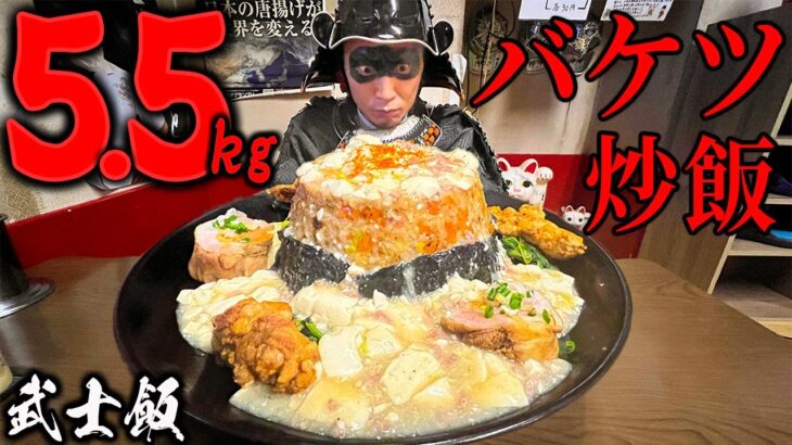 【二代目蝦夷】富士山級デカ盛り!!店主オリジナルの熱い一品を食らう!!【大食い】【キング山本】