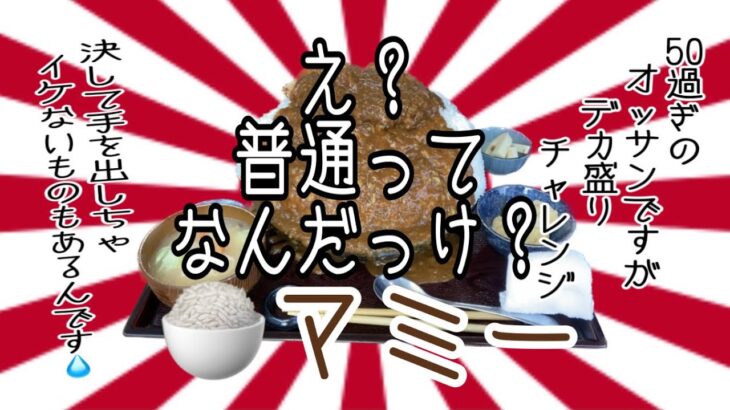 【オモウマい店】の、マミーさんで、プチ大食いが、手を出してはイケナイものに、手を出しちゃった😨 #マミー #カツ #カレー #デカ盛り #大食い #チャレンジ #福島 #オモウマい