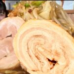 【大食い】巨大豚二郎系ラーメン野菜マシマシがハンパない量【デカ盛り】大胃王