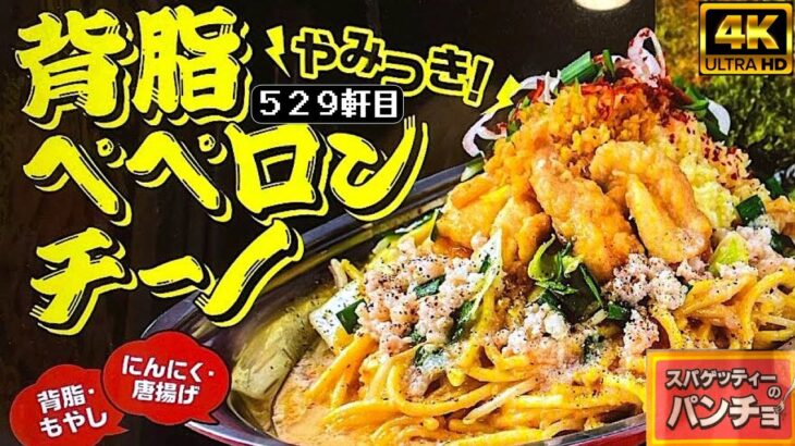 濃い！デカい！美味い！メガ盛りで頂くパンチョの二郎系！！【スパゲッティーのパンチョ吉祥寺店】