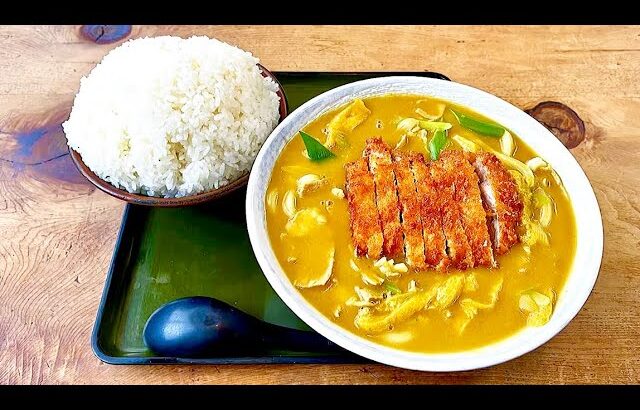 【愛知デカ盛り】カツカレーうどんランチうどん大盛ライス大盛/空港のそばのそば屋お食事処八右衛門【愛知県西春日井郡豊山町豊場流川】