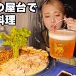 【大食い】屋台でタイ料理８人前のデカ盛り作ってもらったらビールもバケツで出てきた！山梨遠征【ますぶちさちよ】