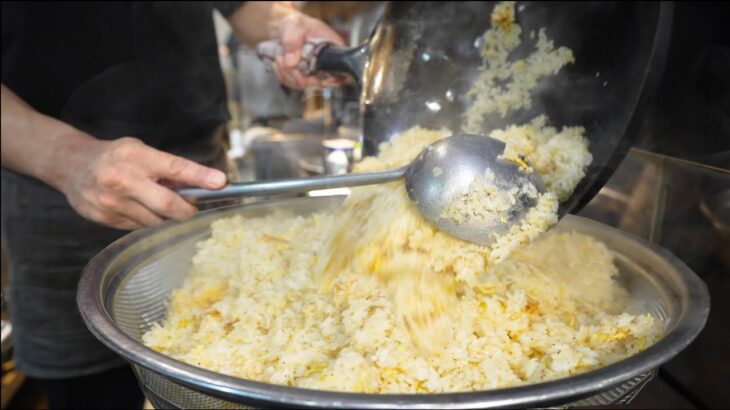 Giant Fried Rice & Ramen デカ盛り玉子チャーハン ラーメン Japanese Street Food 圓家 名古屋グルメ