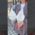 大量のクリームを盛り盛りにした特大クレープ🍦！甘党にはたまらないデカ盛りスイーツ【LET IT BE：福岡大牟田】#shorts #food #fyp #japan #gourmet #bts