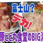 富士山⁉️デカ盛り海鮮丼😍🗻漁港の駅 TOTOCO小田原のとと丸食堂🐟