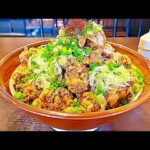 【愛知デカ盛り】デカ盛り油淋鶏風唐揚げ丼/麺★丼YURIN【愛知県名古屋市天白区塩釜口】