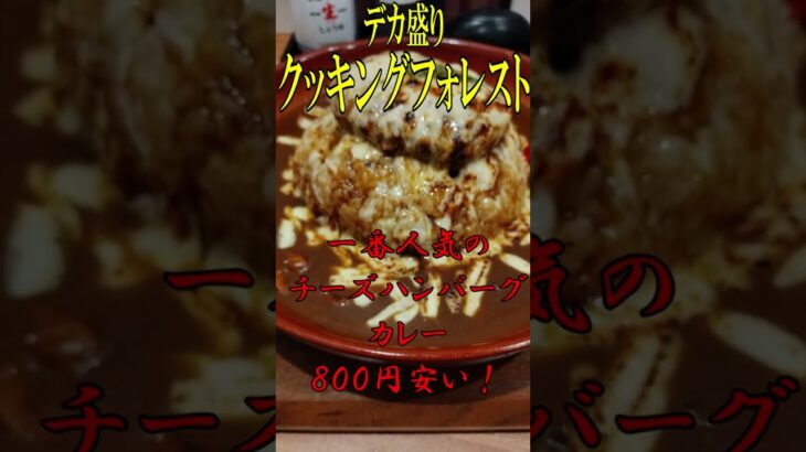 デカ盛りのクッキングフォレスト　新潟市中央区姥ケ山の行きたいけどなかなか行けないお店 #ランチ #デカ盛り #shorts