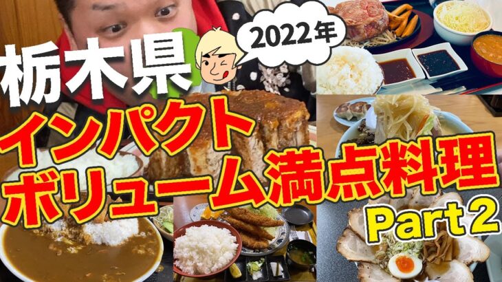 インパクトのある料理・ボリューム満点,デカ盛りのお店まとめ②(2022年)【栃木グルメ】