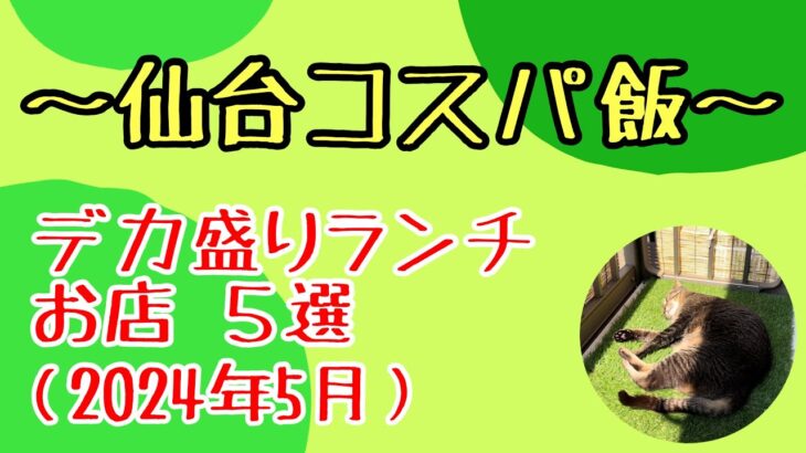 【デカ盛り】デカ盛りランチお店５選（2024年5月）