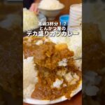 とんかつ屋のデカ盛りカツカレー！　池袋　清水屋