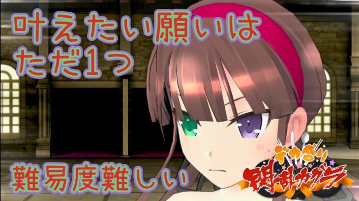 【デカ盛り閃乱カグラ】 叶えたい願いはただ1つ (難易度難しい) 【vita】