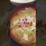 【デカ盛り　半田屋❗️お腹いっぱいです❗️】