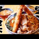 打倒！巨大天丼＆盛りそば！あとプレゼント企画再開