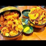 【岐阜デカ盛り】大ばか盛り唐揚げ丼・大ばか盛りチキンカツ丼/けんちゃん食堂【岐阜県岐阜市薮田南】