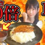 【激辛】【早食い】【大食い】辛さ50倍超激辛大盛りカレー10分チャレンジからの…㊙️