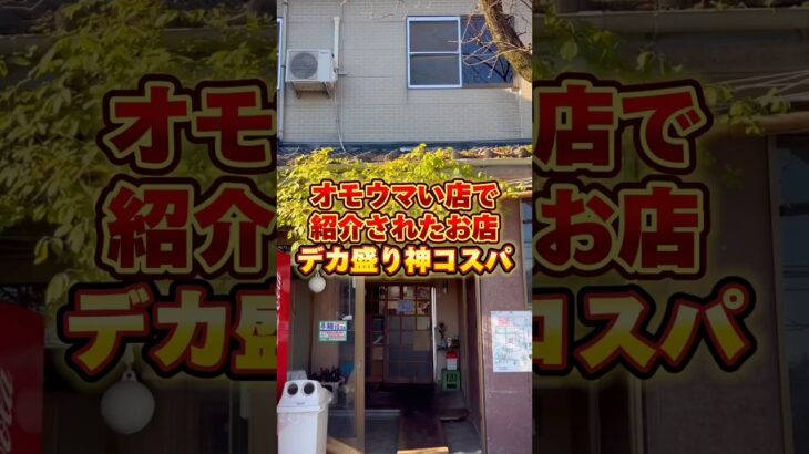 【デカ盛り】オモウマい店で紹介された神コスパデカ盛りの○○📍新潟県北蒲原郡 ／ ドライブイン小柳 #新潟グルメ