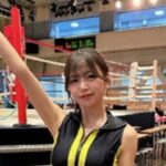 デカ盛り№1レースクイーン”水瀬琴音　ラウンドガール黄黒コス姿披露に「美腹筋」「スタイル良いね」