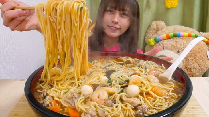 【大食い】あんかけラーメン10人前